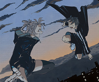 Call of the Night – Nazuna Nanakusa & Kou Yamori Anime, Anime, Call of the Night, Nazuna Nanakusa, Kou Yamori HD wallpaper