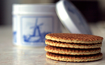 Food, Waffles, Cookies, Macro, Sweet, Breakfast HD wallpaper