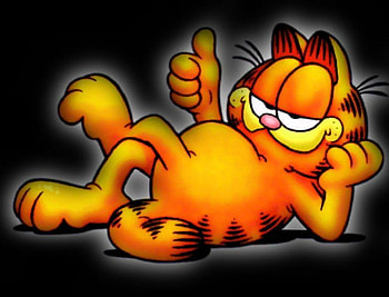 GARFIELD, tv, cat HD wallpaper