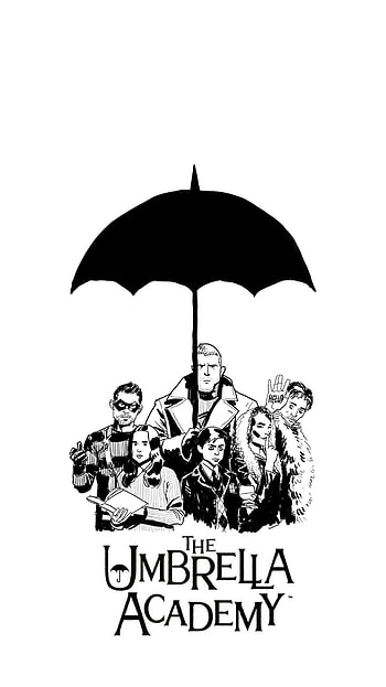 The Umbrella Academy, Android , Eye-catching artwork, Fan-favorite series HD phone wallpaper