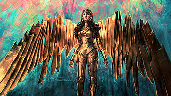 Wonder Woman 1984 Golden Armor Suit, wonder-woman-1984, wonder-woman-2, wonder-woman, movies, 2020-movies, gal-gadot, superheroes HD wallpaper