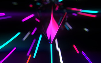 Neon Glow Abstract, abstract, digital-art, neon, artist, artwork HD wallpaper