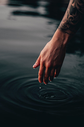 Water, Waves, Drops, Hand, Miscellanea, Miscellaneous HD phone wallpaper