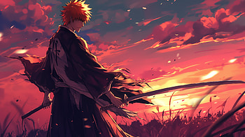 Ichigo Kurosaki in Sunset - Bleach Anime, Anime, Bleach, Ichigo Kurosaki HD wallpaper