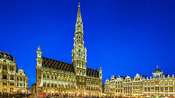 The great place or Grote Markt, Brussels ultra HD wallpaper