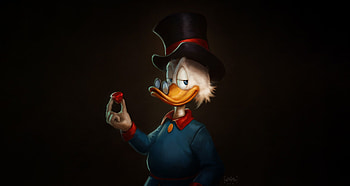 Scrooge McDuck, Animation, DuckTales HD wallpaper