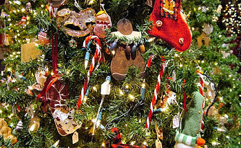 Holidays, Toys, Christmas Decorations, Christmas Tree, Garland HD wallpaper