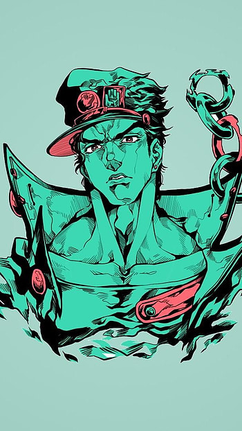 Art of jotaro kujo, anime HD phone wallpaper