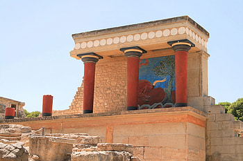 Knossos Palace, Ancient ruins, Historic , Timeless beauty HD wallpaper