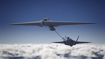 No Pilot Required, plane, military, tanker, US Navy, flight HD wallpaper
