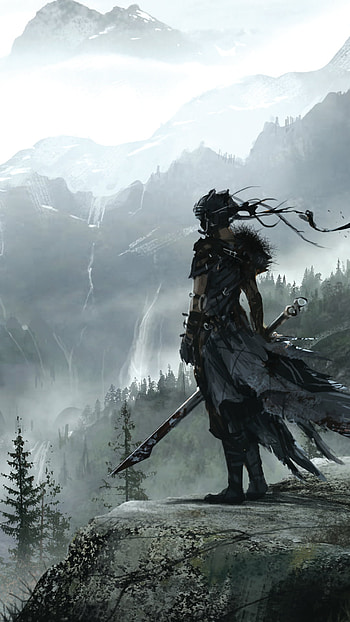 Hellblade, Artistic , Gaming art, Visual aesthetics HD phone wallpaper