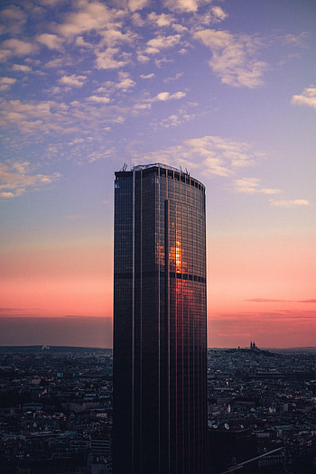 Cities, Twilight, City, Skyscraper, Building, Dusk, Tower HD phone wallpaper