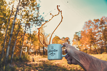 Words, Hand, Cup, Spray, Mug HD wallpaper