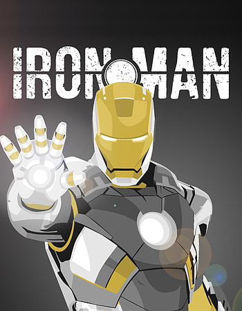 Iron man, superhero, artwork HD phone wallpaper