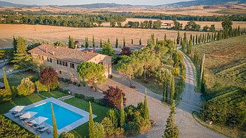 4 Schlafzimmer, Exclusive Tuscan villas, Italian luxury, Tuscan countryside HD wallpaper