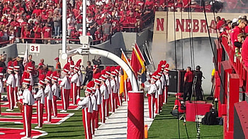 NEBRASKA HUSKERS TUNNEL WALK VS SOUTHERN MISS HD wallpaper