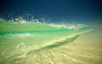 Nature, Drops, Shore, Bank, Spray, Splash, Wave HD wallpaper
