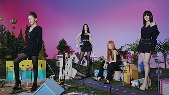 Red Velvet, K-pop, Music industry, High-quality HD wallpaper