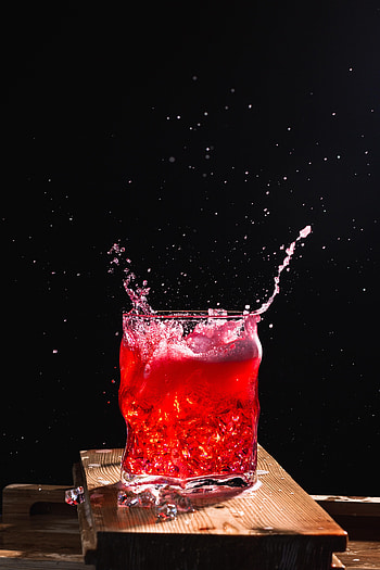 Food, Ice, Spray, Splash, Glass, Drink, Beverage HD phone wallpaper