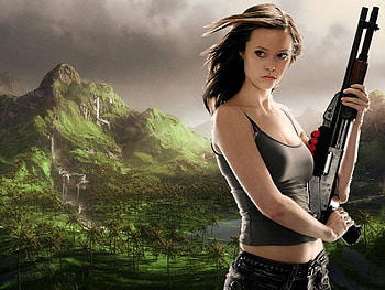 Ready To War, weapon, girl, war, beauty HD wallpaper