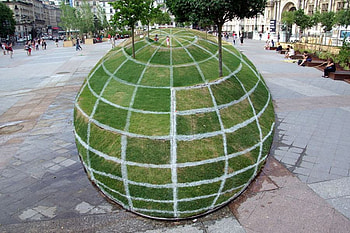 Sidewalk_Art, big, art, , sidewalk, ball, cool HD wallpaper