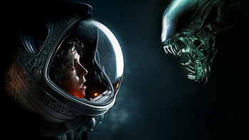 Alien, alien, Ellen Ripley, xenomorph, movie HD wallpaper