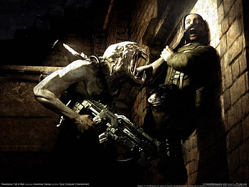 alien n human battle, fiction, abstract, fantasy, alien HD wallpaper