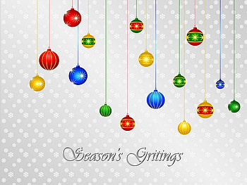 SEASON'S GREETING'S, colorful, holiday, christmas, decorations, greetings HD wallpaper
