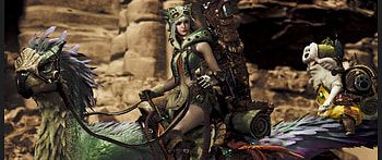 Epic Chocobo Adventure: from Monster Hunter Wilds, video game, Monster Hunter Wilds, Chocobo (Final Fantasy) HD wallpaper