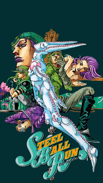 JOJO'S BIZARRE ADVENTURE Part7 STEEL BALL RUN. Jojo bizarre, Jojo's bizarre adventure stands, Jojo bizzare adventure, Jojo Part 7 HD phone wallpaper