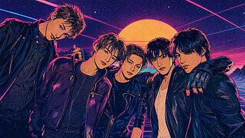 Cortis: Neon Midnight Collective —, Boy Band HD wallpaper