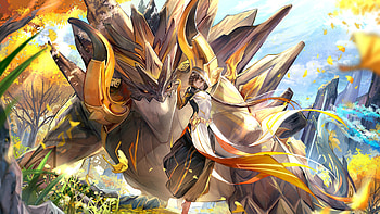Rex Lapis Zhongli Genshin Impact HD wallpaper