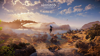horizon forbidden west, video game, landscape, Digital Art HD wallpaper