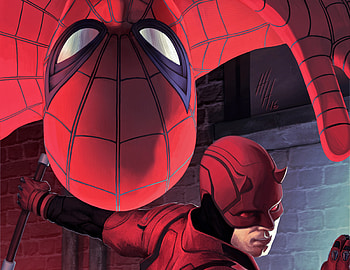 Spiderman And Daredevil Artwork, spiderman, daredevil, artwork, digital-art HD wallpaper