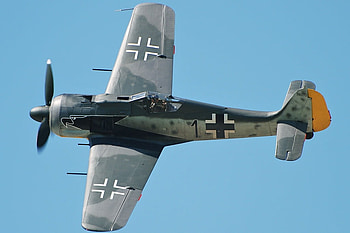 FW-190, luft waffe, camo, 190, wwii, germany, nazi, flug werk, fw HD wallpaper