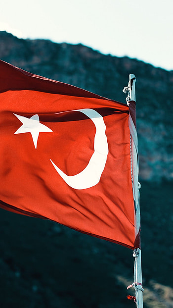 Turkey flag HD phone wallpaper