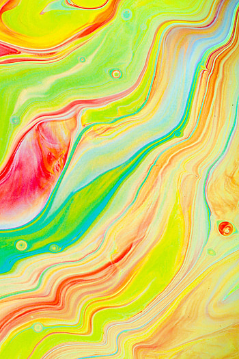 Abstract, Bright, Multicolored, Motley, Lines, Paint, Liquid HD phone wallpaper