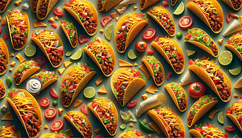 Mouthwatering Taco Feast, taco, tacos, food, Fast Food HD wallpaper