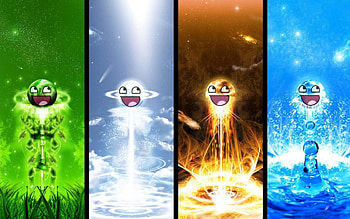 smiley nature, nature, smiley HD wallpaper
