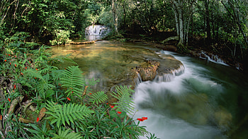 Landscape, Rivers, Waterfalls HD wallpaper