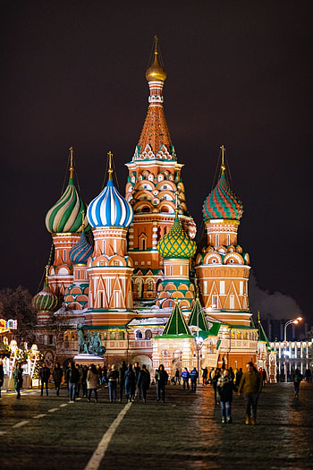 Saint Basil's Cathedral, Cultural gem, Russian heritage, Moscow cityscape HD phone wallpaper