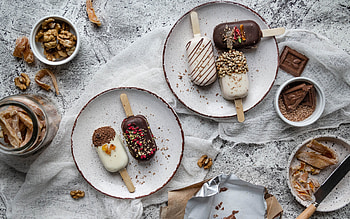 Ice Cream Bars, dessert, food, ice cream, bars HD wallpaper