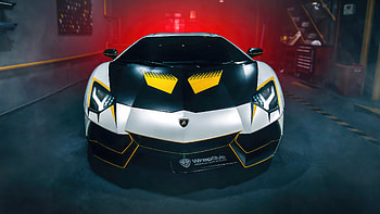 White Lamborghini Aventador , lamborghini-aventador, lamborghini, cars HD wallpaper