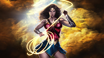 Wonder Woman Symbol Of Hope, wonder-woman, superheroes, artwork, artist, art, digital-art HD wallpaper
