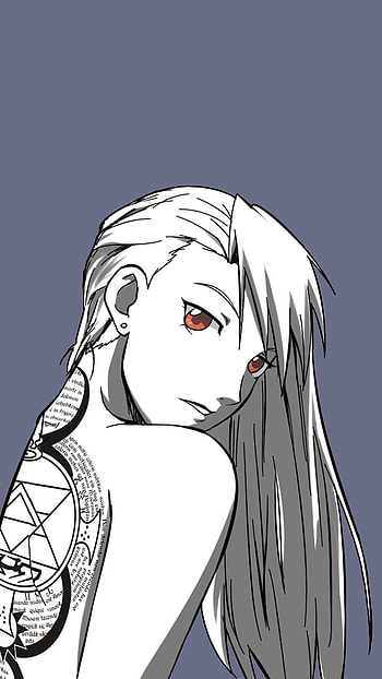 White riza, anime, riza hawkeye HD phone wallpaper