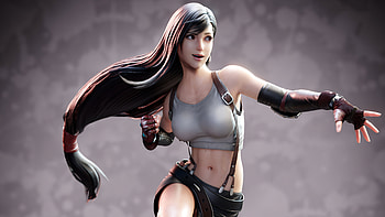 Tifa Lockhart Art , tifa-lockhart, final-fantasy, games HD wallpaper