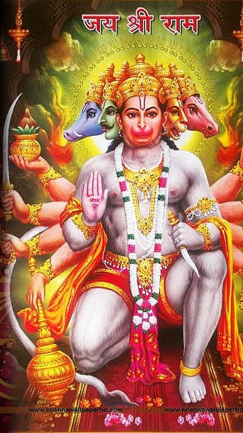 Panchmukhi Hanuman, Jai Bajrang Bali HD phone wallpaper