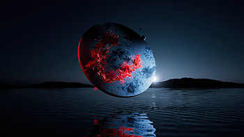 Moody And Dark Landscape , artist, artwork, digital-art, behance HD wallpaper