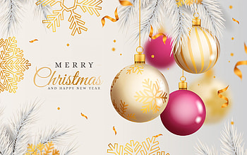 :), craciun, yellow, pink, christmas, card, new year HD wallpaper