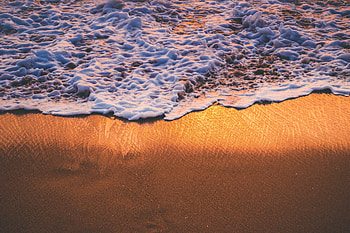 Nature, Water, Sand, Foam, Surf HD wallpaper